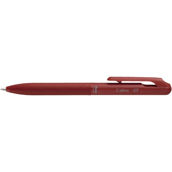 Golyóstoll nyomógombos 0,35mm, BXA107B-B Pentel CALME, írásszín piros
