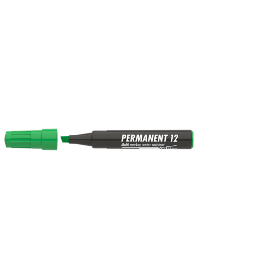 Alkoholos marker 1-4mm, vágott Ico 12 zöld