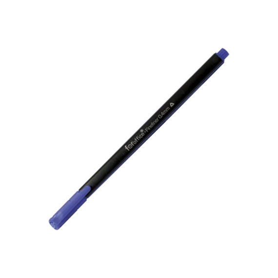 Rostirón, tűfilc vízbázisú, 0,4mm, Foroffice kék