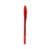 Kép 1/4 - Golyóstoll eldobható kupakos kerek test bordázott fogórész Bluering® , írásszín piros